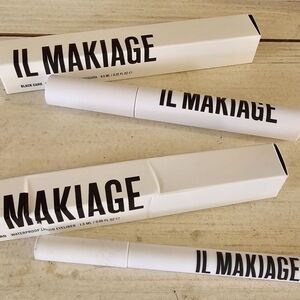 IL MAKIAGE Black Card Waterproof Liquid Eyeliner & Lift +Curl & Lengthen Mascara